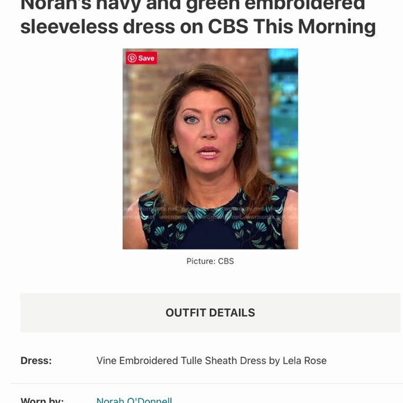 Lela Rose Vine Embroidered Sheath Dress in Navy Blue with Teal, Size 6 - Picture 2 of 14